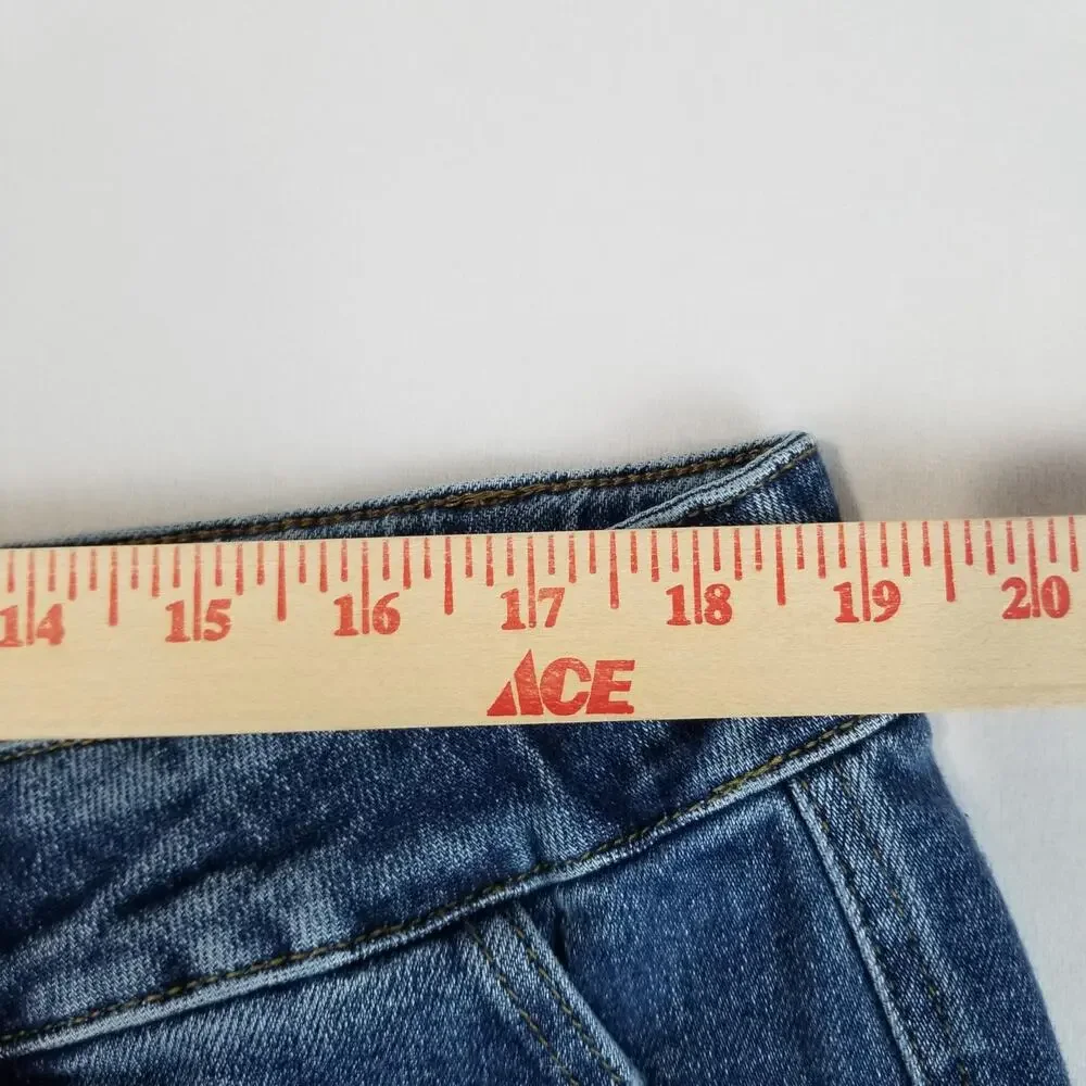 Judy Blue Jeans Womens 20W Blue Jogger Stretch Denim Drawstring Tapered Pants